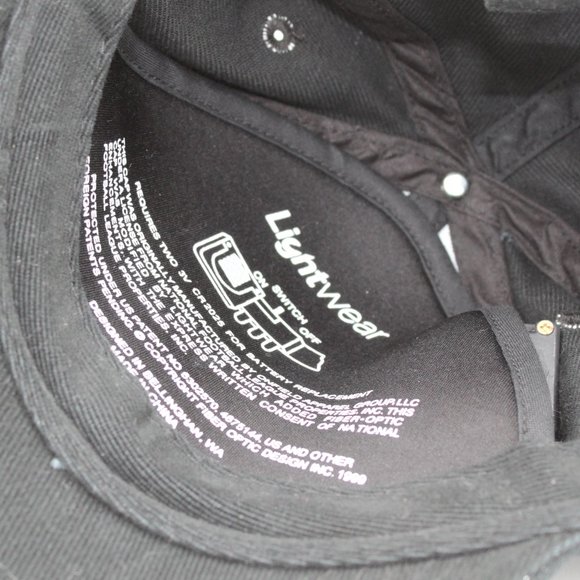 Las Vegas Raiders LightWear 'Light Up' Strap Back Hat - Picture 7 of 8